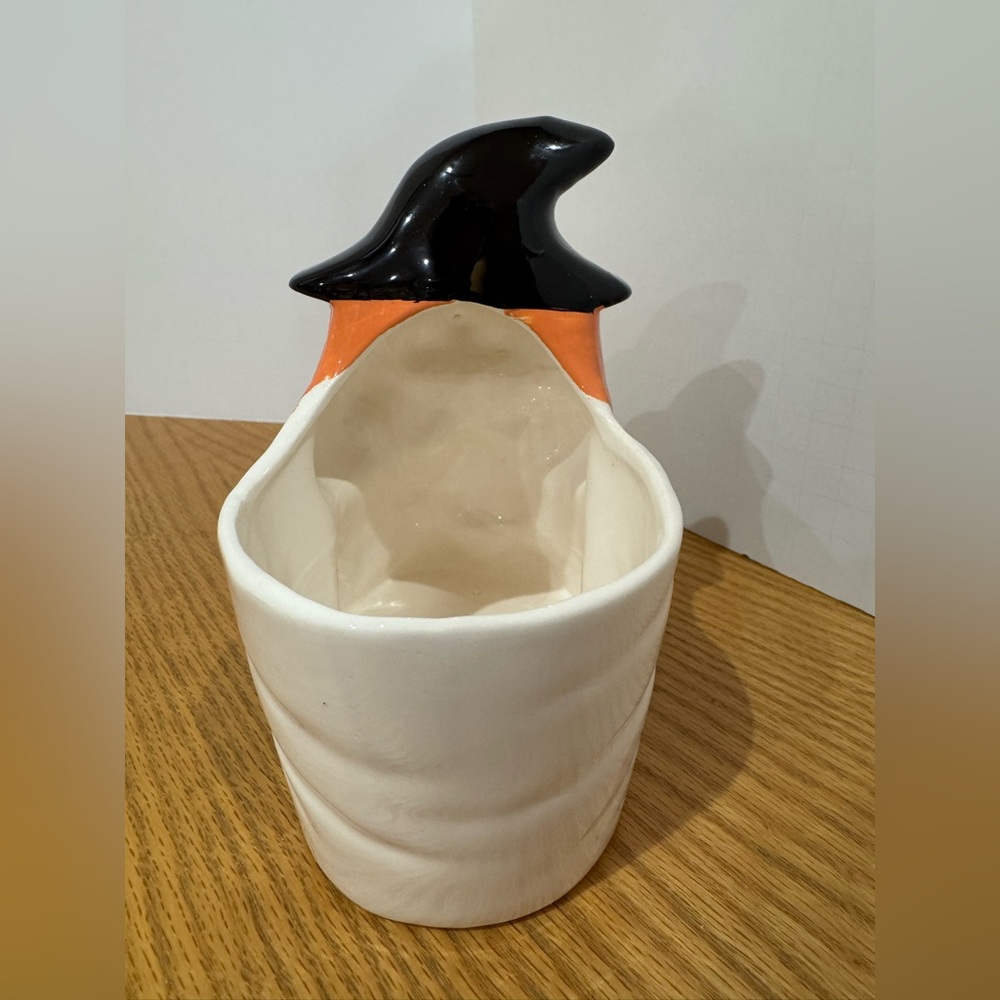 Halloween Witch 1990s vintage planter container - Picture 3 of 6